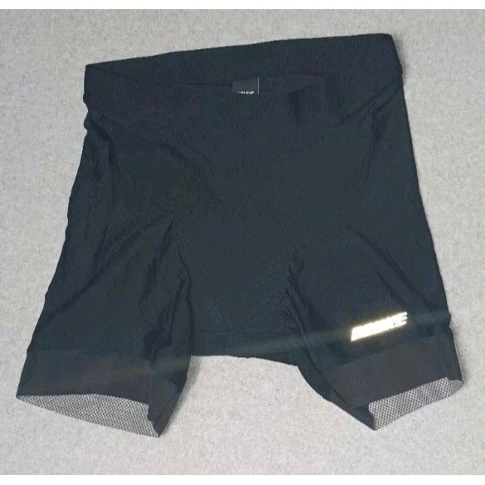 Souke Sports Padded Cycling Shorts Womens Size Large Black Pink Pad Grip Legs...